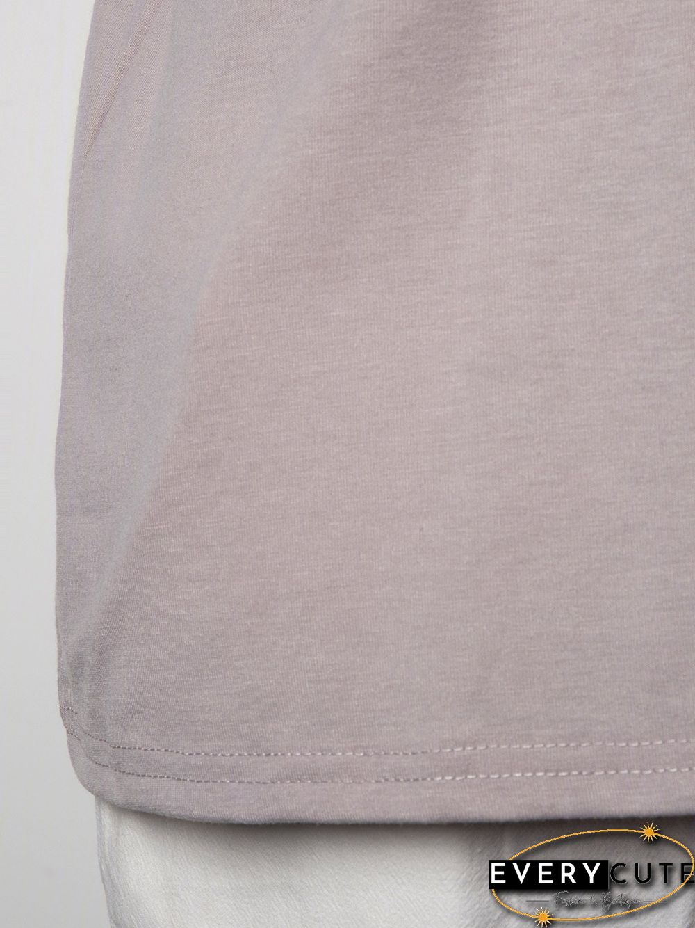 Women V Neck Cotton T Shirt Top Tunic