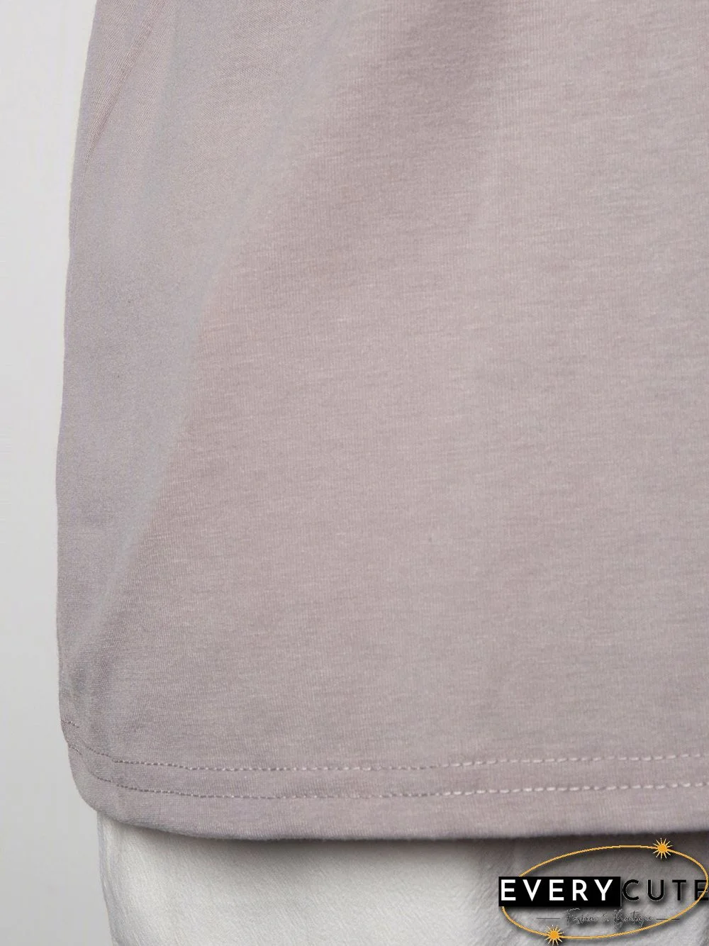 Women V Neck Cotton T Shirt Top Tunic