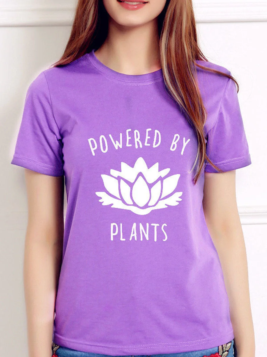 POWERED BY PLANTS T-shirt