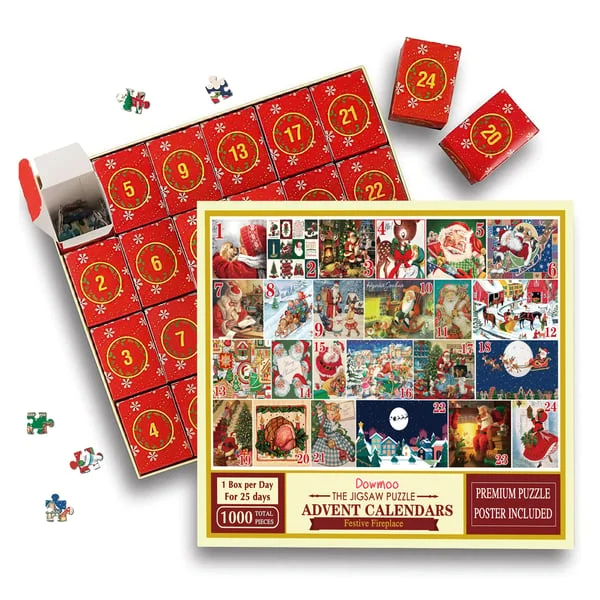 🎄Christmas Advent Calendar Jigsaw Puzzle 🧩