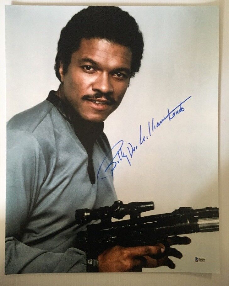 Billy Dee Willams Signed Autographed 16x20 Photo Poster painting Lando Star Wars BECKETT COA 1