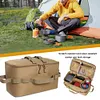 Gas Stove Canister Pot Carry Bags 600D Oxford Pouch Picnic Bag Outdoor Equipment