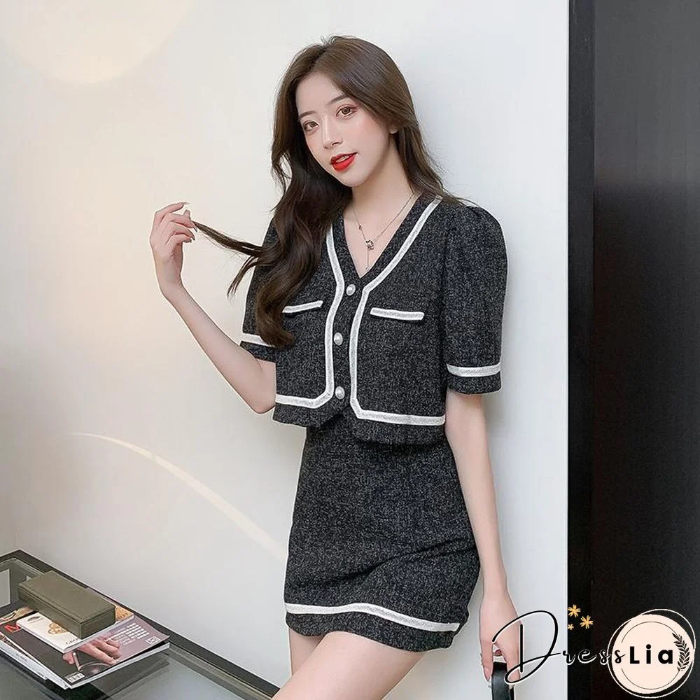 Fashion Short Two-Piece Set P11695