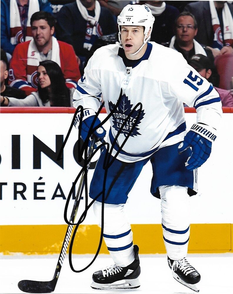 Toronto Maple Leafs Matt Martin Signed Autographed 8x10 NHL Photo Poster painting COA A