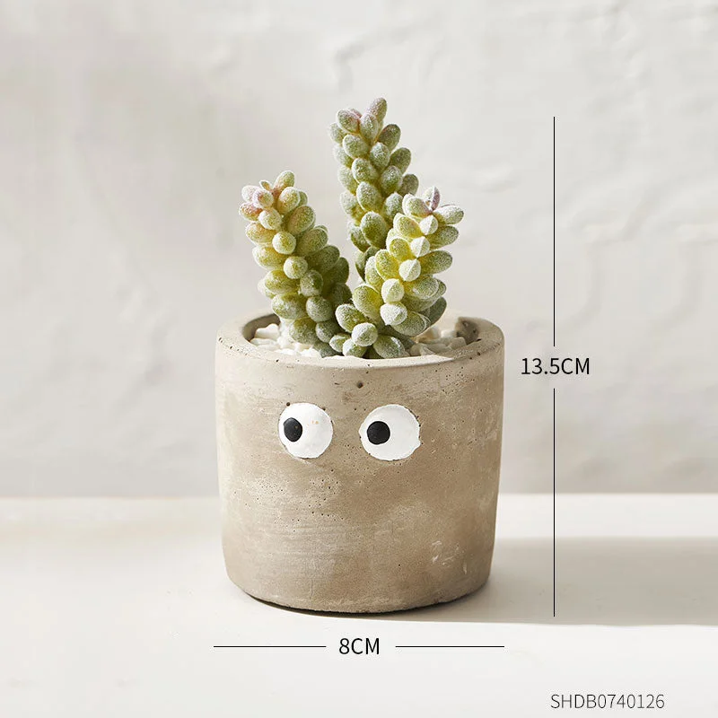 Plant Pots Decorative Vase Decoration Household Planter For Outdoor Plants Flower Pots Office Decor Succulent Planter Home Decor