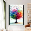 Colorful Musical Note Tree-11CT Stamped Cross Stitch 40*60cm/15.75*23.62in tapestrymarket
