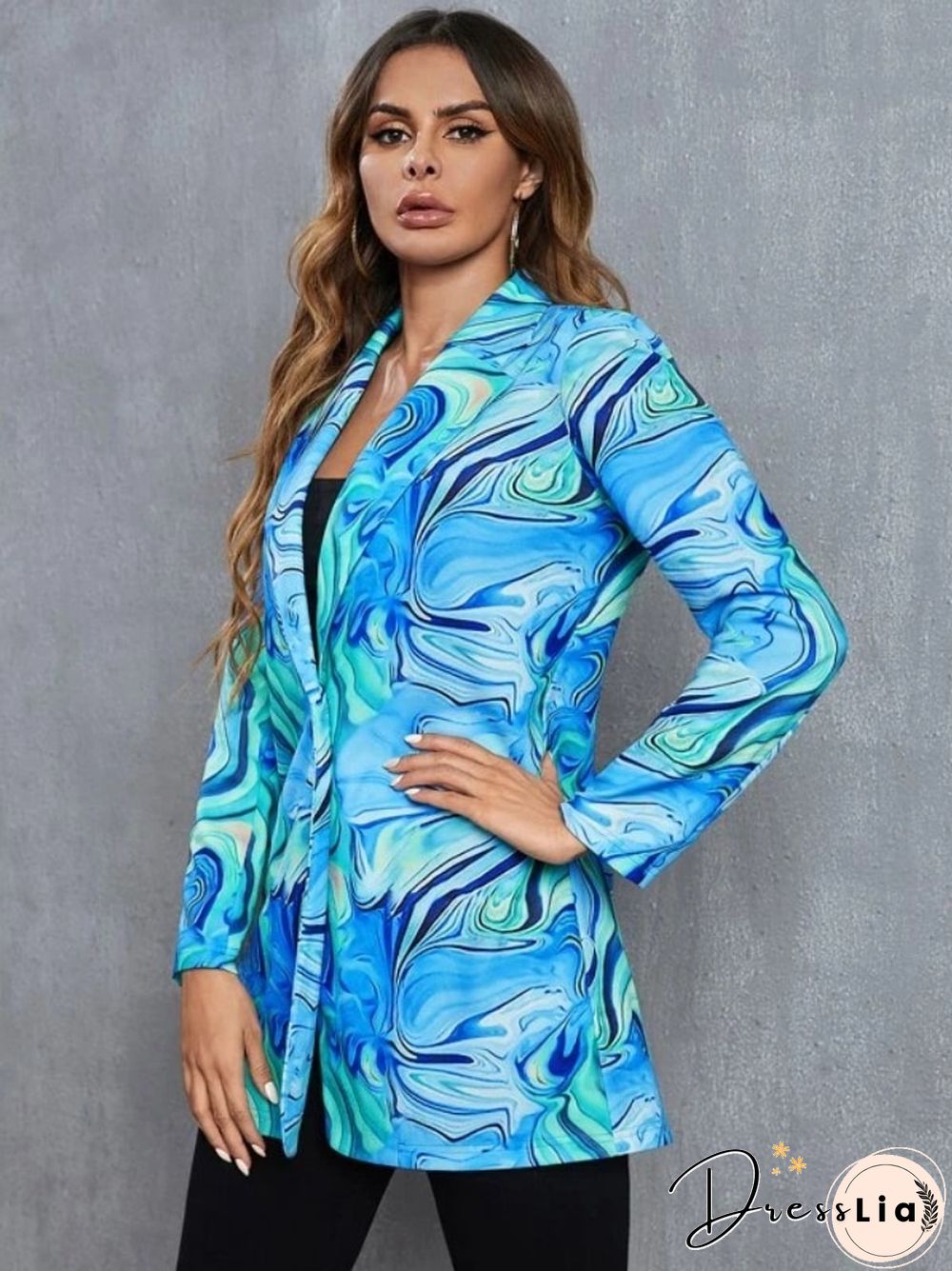 New Spring And Autumn Printed Lady's Casual Small Suit Coat Fashion Women's Wear Colorful Blazer Jacket For Women Suit Blazer