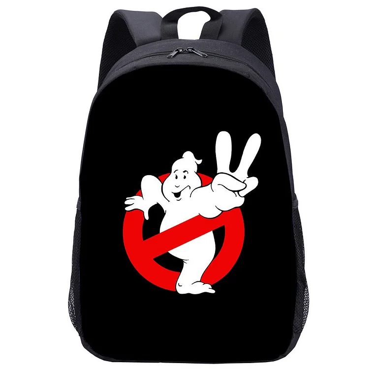 Mayoulove Ghostbusters Backpack School Sports Bag for Kids Boy Girl-Mayoulove