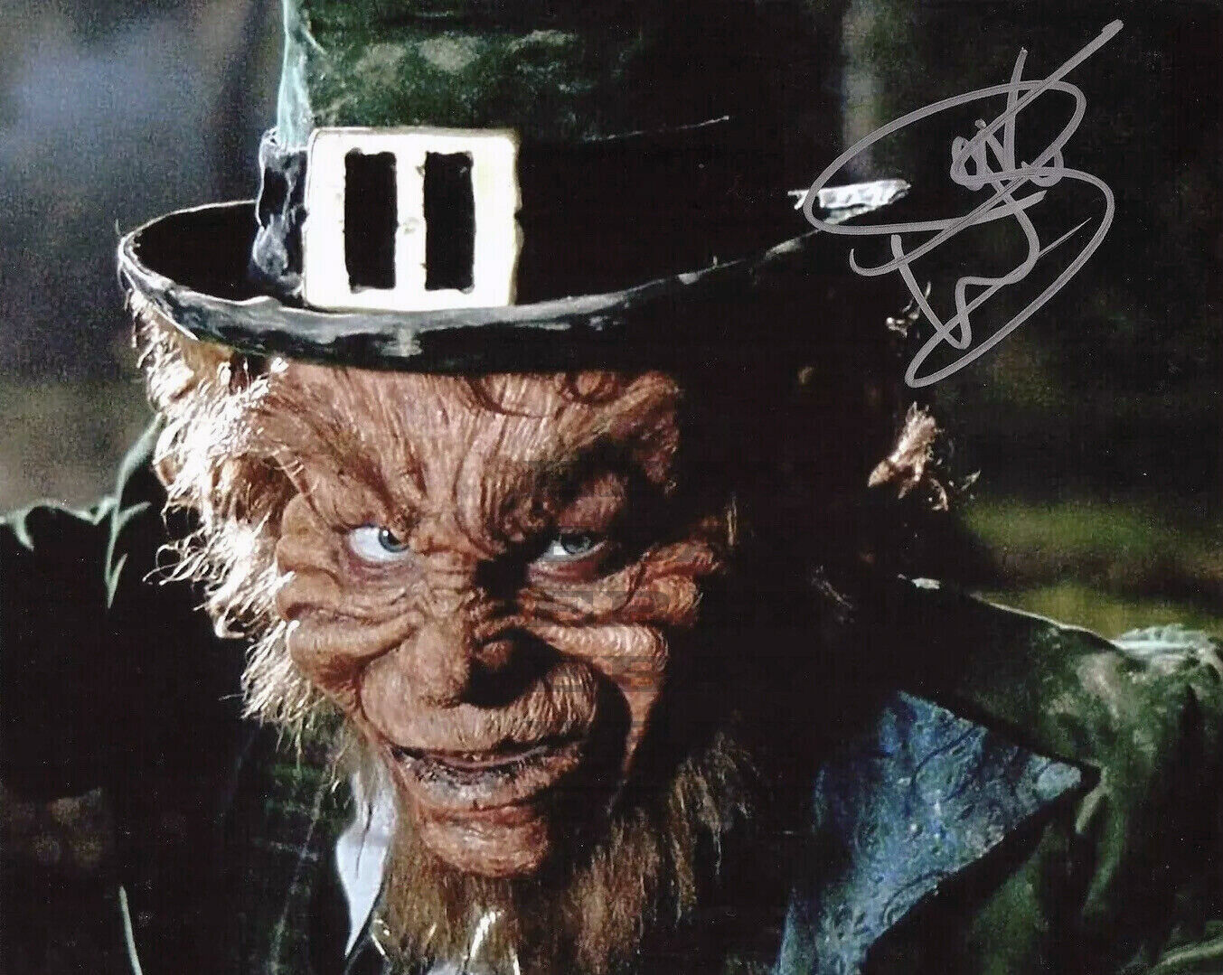 WARWICK DAVIS LEPRECHAUN Autographed Signed 8x10 Photo Poster painting Reprint