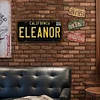 ELEANOR - Car License(12*6Inch)