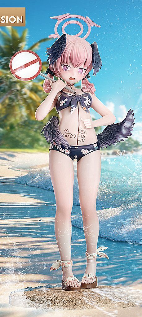 CircleMax Studio - Blue Archive Shimoe Koharu Swimwear 1/4 & 1/7 Statue(GK) (Adult 18+)-