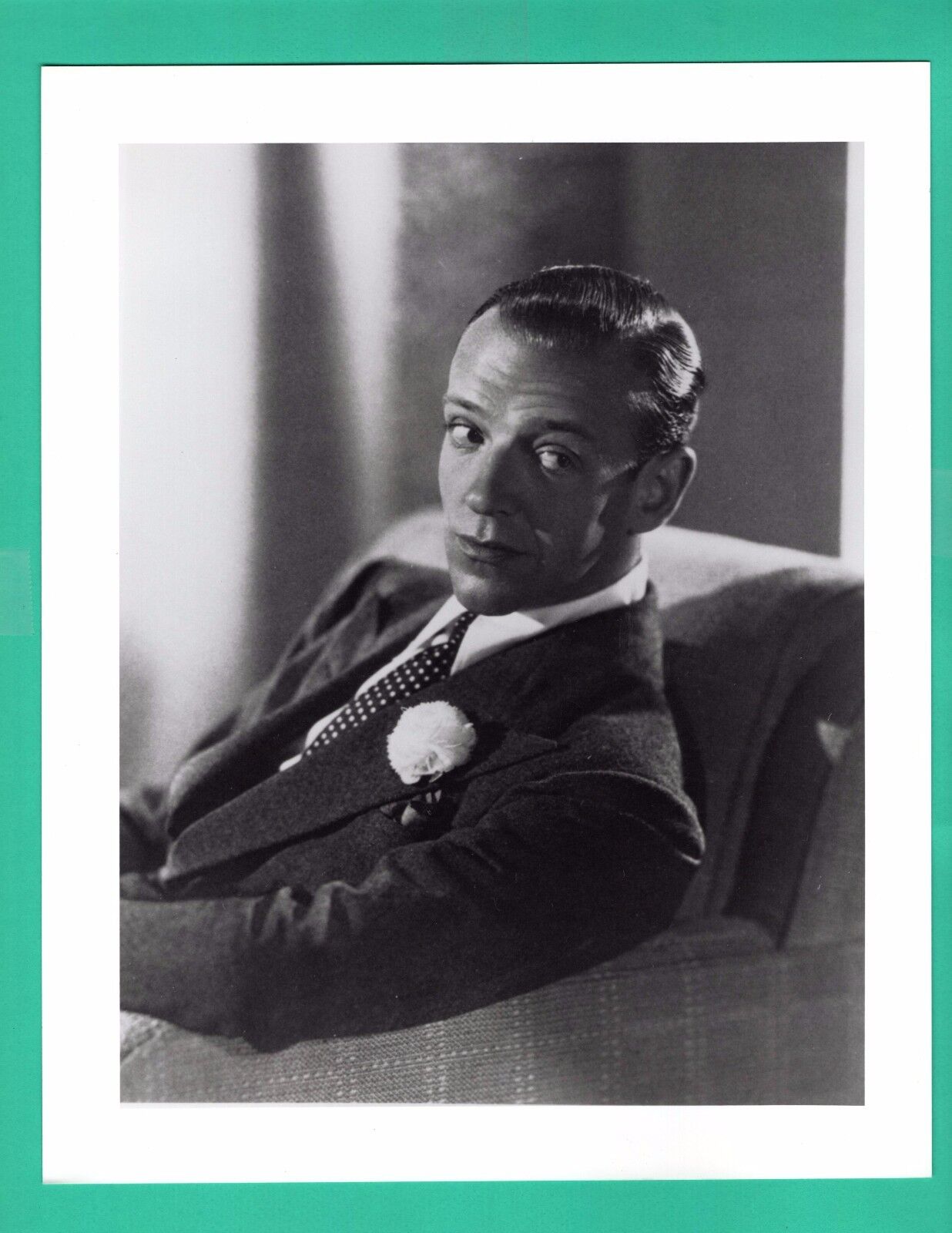 FRED ASTAIRE Movie Star Actor Singer Dancer Vintage Promo Photo Poster painting 8x10