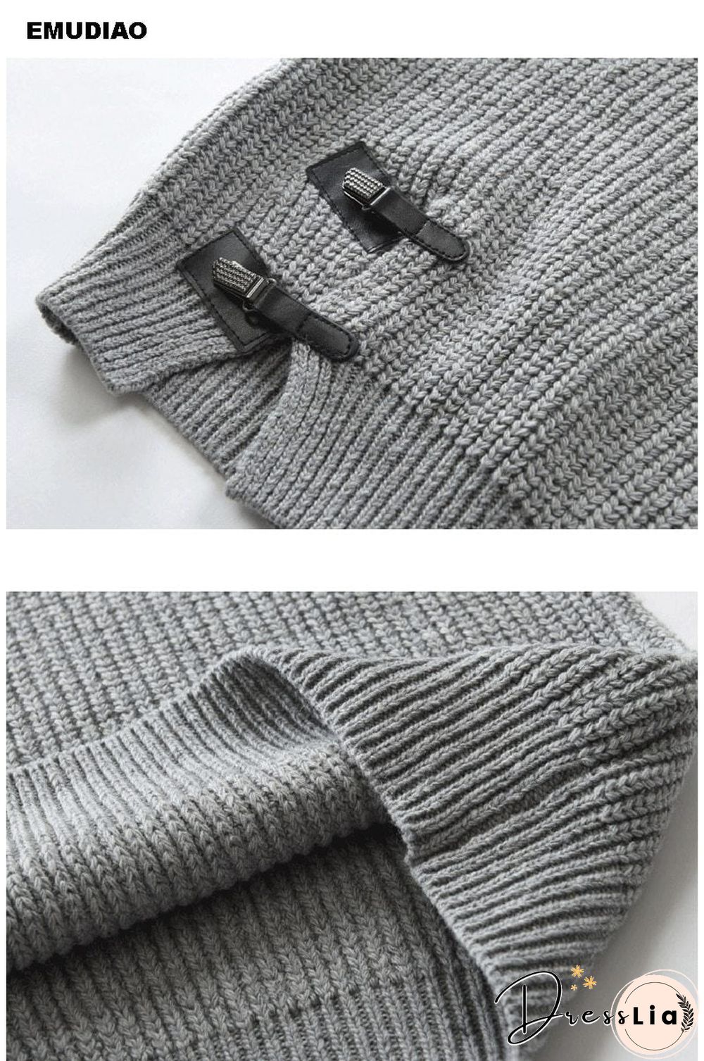 Turtleneck Sweater Men Long Sleeve Knitted Pullovers Soft Warm Basic Man Sweaters