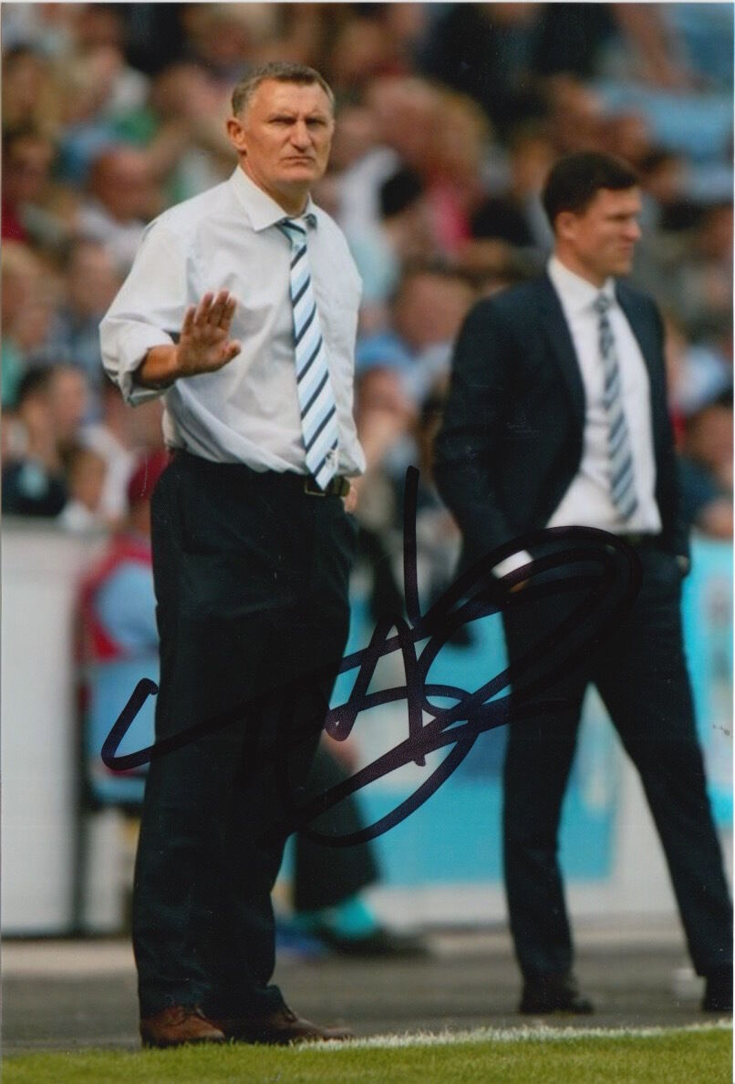 COVENTRY CITY HAND SIGNED TONY MOWBRAY 6X4 Photo Poster painting.