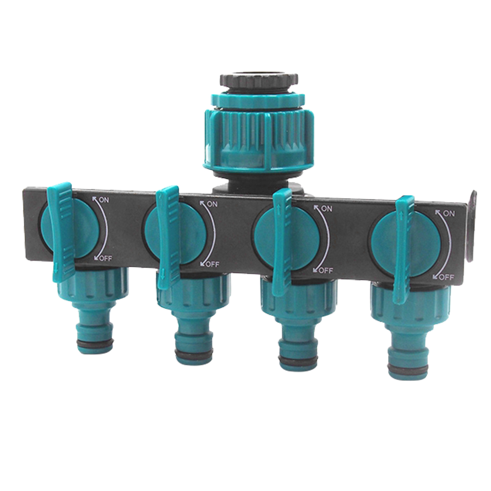 

4 Way Garden Hose Splitter for 1/2 3/4 1 inch Tap Faucet Hose Connector, 501 Original