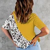 Gioiacombo™ Top a pannello con stampa leopardata con spalle scoperte
