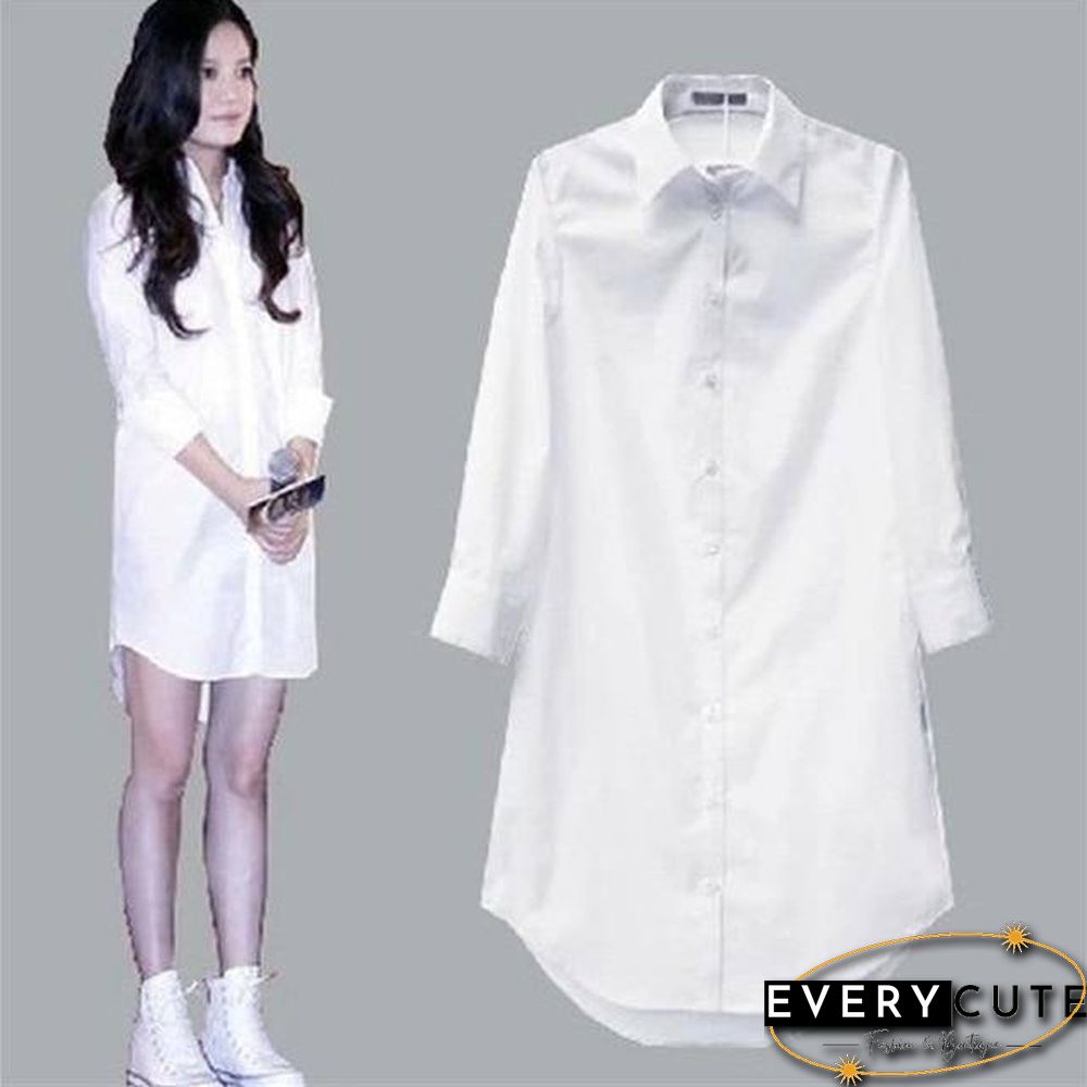 White Shirt Women's Blouse Long Sleeve Autumn Blusas Plus Size Casual Vintage Winter Pink Chemisier Femme Tops Blusa Ladies