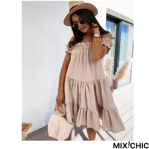 One Neck Fashion Loose Jumpsuit