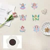 6Pcs Elf Mädchen - 5d DIY Handwerk Aufkleber Magnet