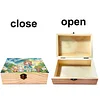 5D DIY Diamond Painting Handmade Wood Storage Box Crystal Storage Case (Rabbit)