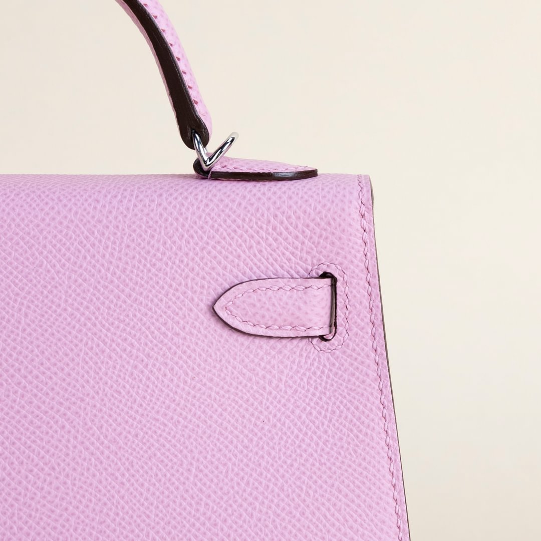 Mini Kelly II Epsom X9 Mauve syivestre PHW