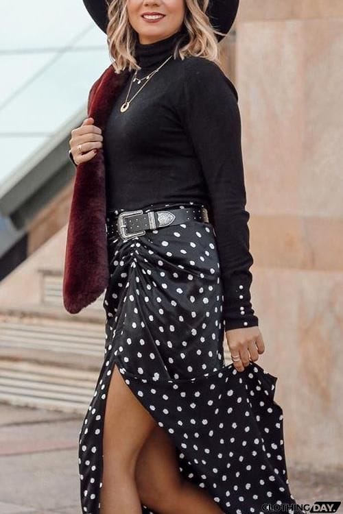 Thick Faux Fur Shawl