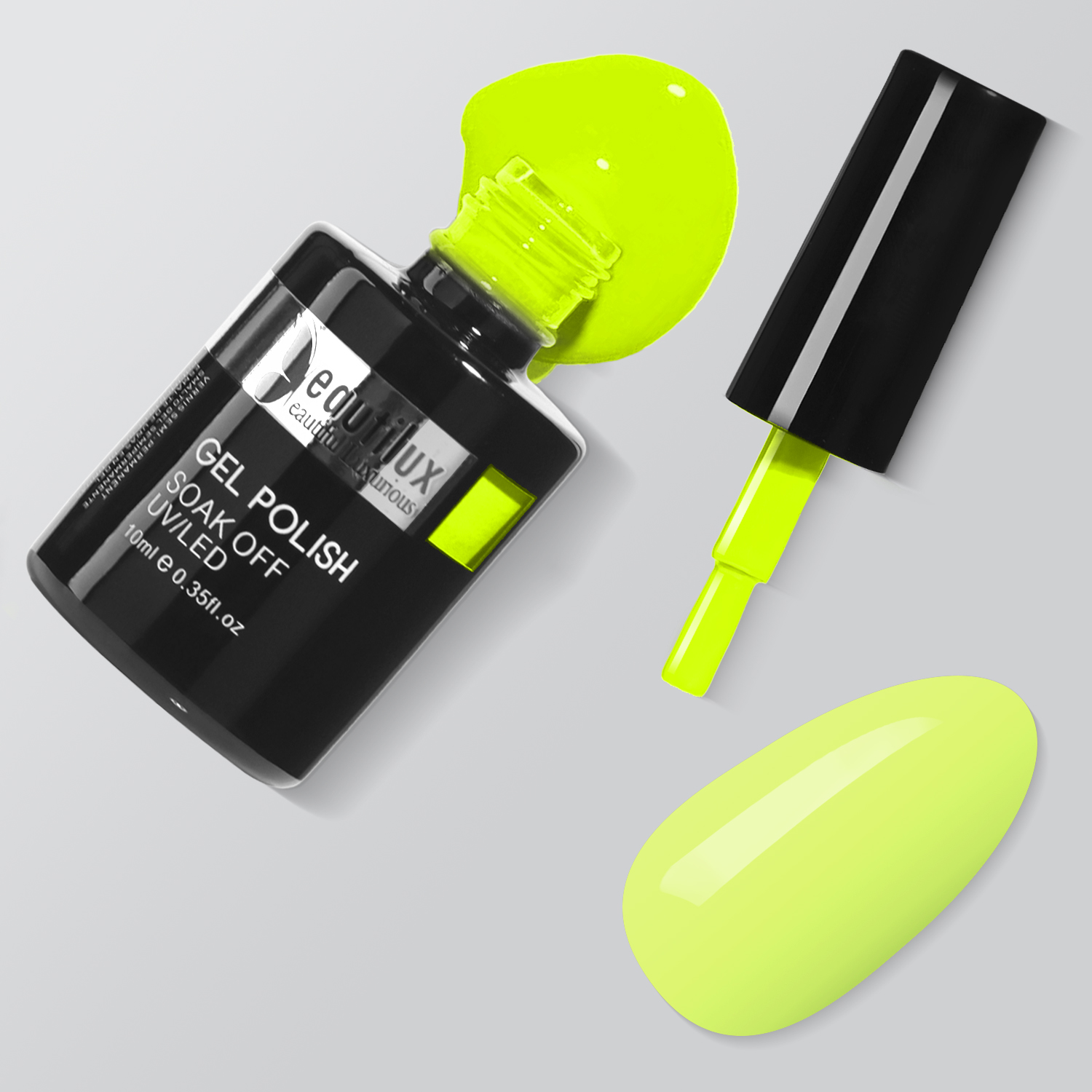 HEMA& TPO Free Nail Gel Polish Color 10ml Summer Collection- Fluo