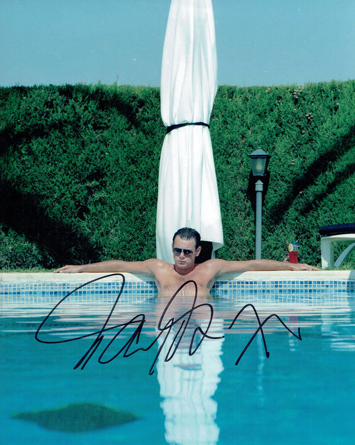 Danny DYER Signed Autograph 10x8 Photo Poster painting COA AFTAL Actor The BUSINESS