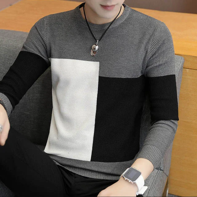 2022 Winter New Arrival Warm Sweaters O-Neck Wool Sweater Men Brand Clothing Knitted Cashmere Pullover Men m-3xl