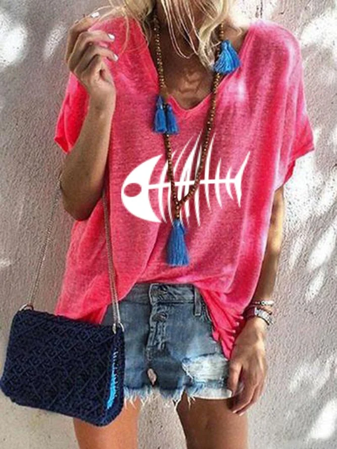 Holiday Animal Short Sleeve Shirts & Tops