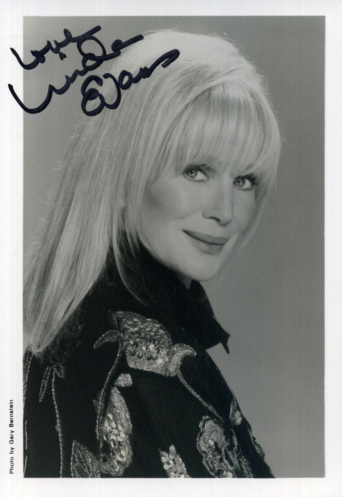 LINDA EVANS Beautiful Signed Photo Poster paintinggraph - Film & TV Actress - DYNASTY - preprint