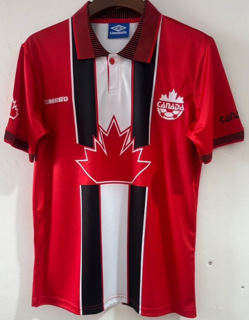 1998 Retro Canada National Team Soccer Jersey Home