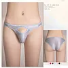 Men's semi-sheer opening briefs