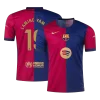 LAMINE YAMAL #19 Barcelona Home Soccer Jersey 2024/25 &ndash; Spotify Logo Without Text