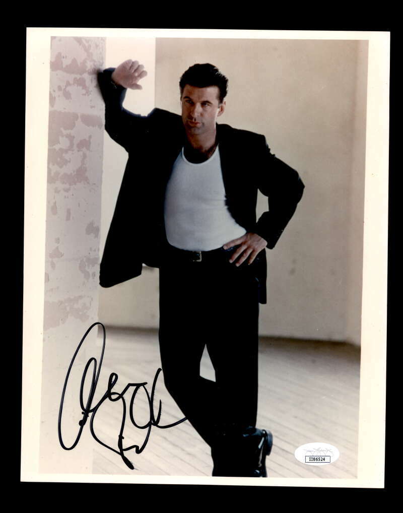 Alec Baldwin JSA Coa Signed 8x10 Photo Poster painting Certified Autograph