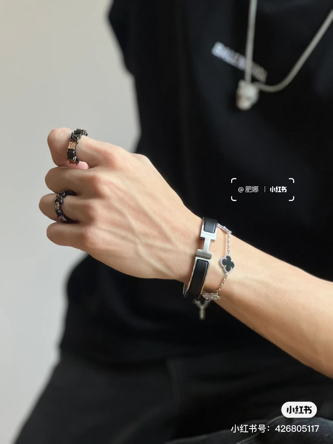 Buy replica Hermes Bermes Darth Vader Bracelet and replica jewelry from PICKS Jewelry