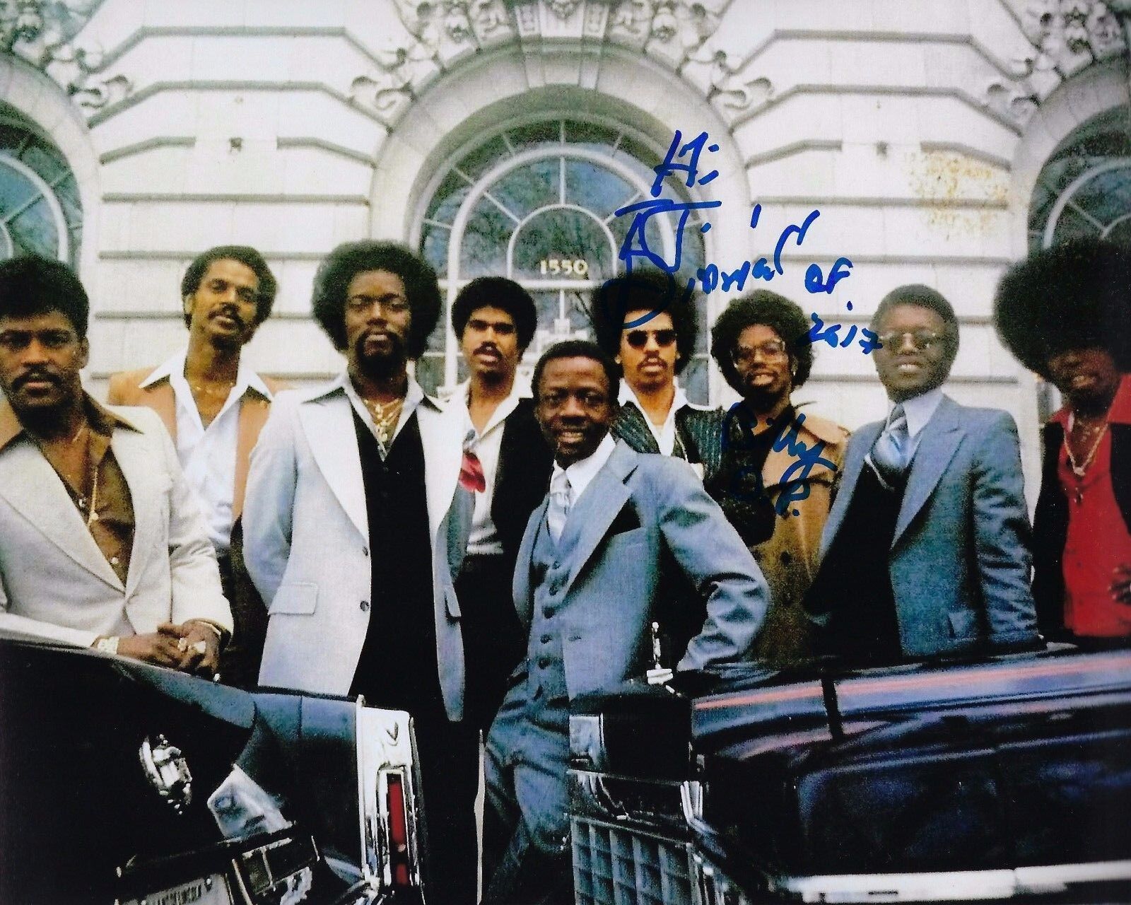 GFA Diamond and Billy Beck * OHIO PLAYERS * Signed Autograph 8x10 Photo Poster painting AD2 COA