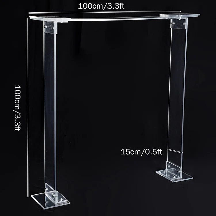 Angela Flower Transparent Acrylic Flower Stand Wedding Centerpieces For Tables Arrangement Floral Ball Event Accessories Window Display A5888