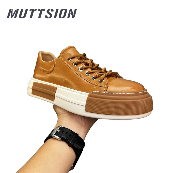 MUTTSION Horsehide Casual Shoes | low-top Sneakers MUTTSION.COM MUTTSION