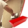 Plastic Drywall Mud Pan with Scraping Bar Sheetrock Mud Pan for Quicker Cleaning