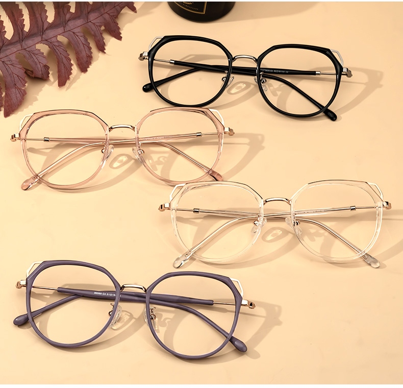 Ofelia Schwarz Geometrisch Brille