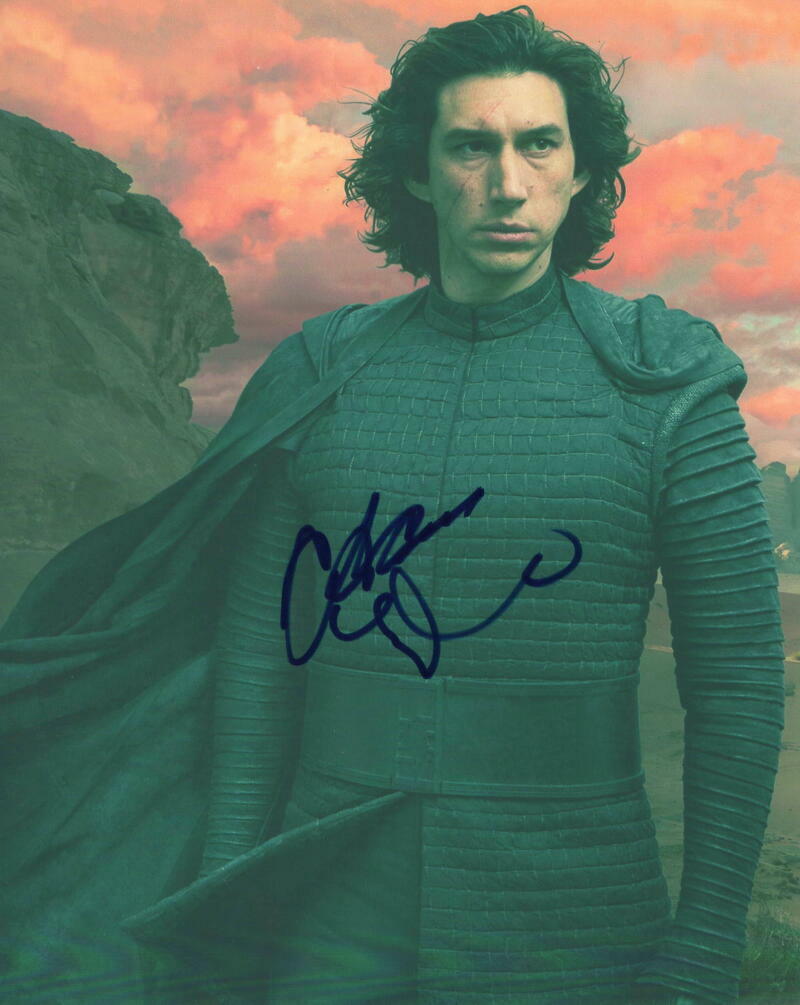 ADAM DRIVER SIGNED AUTOGRAPH 8X10 Photo Poster painting - KYLO REN STAR WARS MARRIAGE STORY STUD