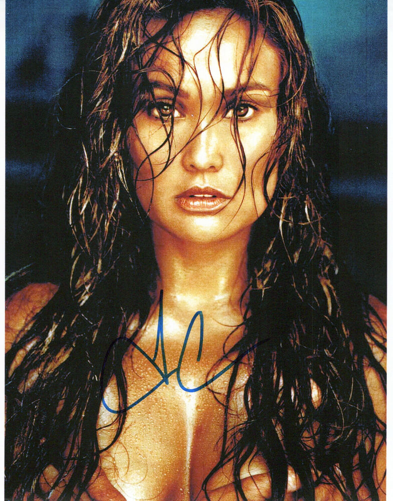 Tia Carrere glamour shot autographed Photo Poster painting signed 8x10 #5