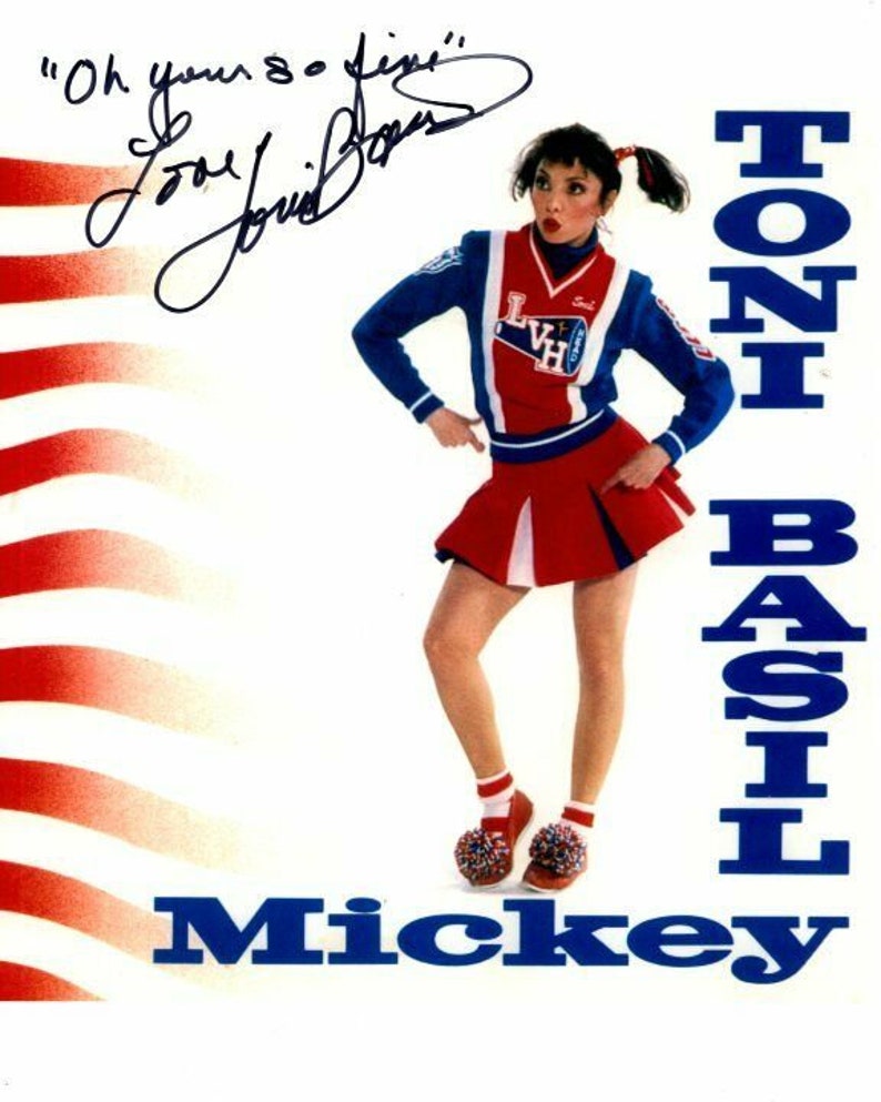 Toni basil signed autographed mickey Photo Poster painting great content