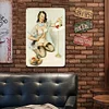 Pin up girls - Metal Tin Signs(8*12Inch/12*16Inch)