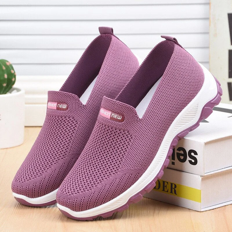 New 2022 Women Sneakers Fashion Socks Shoes Casual Sneakers Summer Knitted Vulcanized Shoes Women Trainers Tenis Feminino