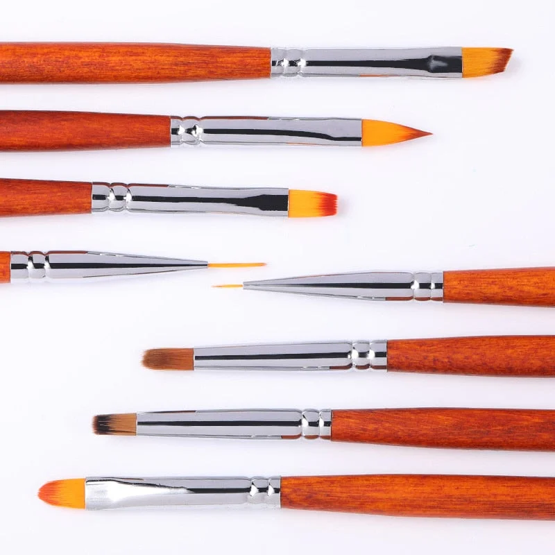 Liner Nail Art Acrylic Liquid Powder Carving UV Gel Extension extension Painting Brush Lines Liner Drawing Pen Manicuring Tools-Nail Inspo