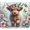 Highland Cow-11CT Stamped Cross Stitch 50*45cm tapestrymarket
