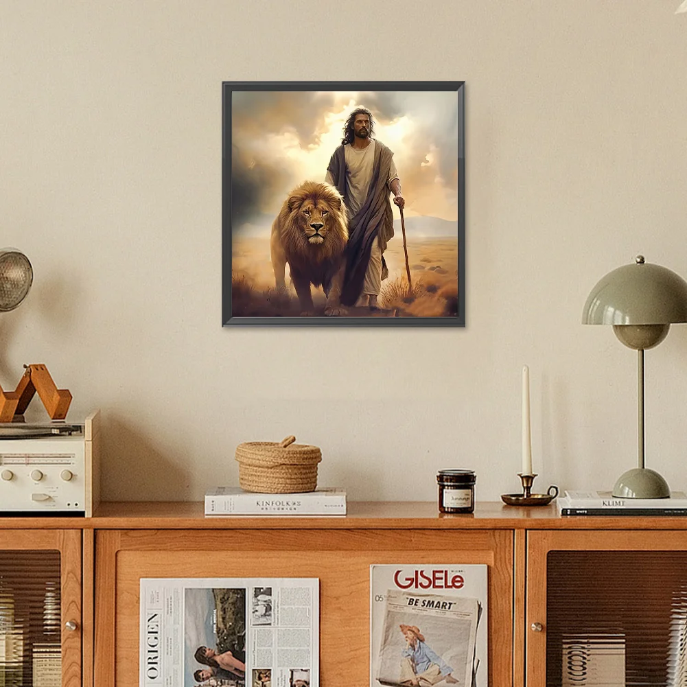 Jesus Lion - Paint By Number(40*40cm)