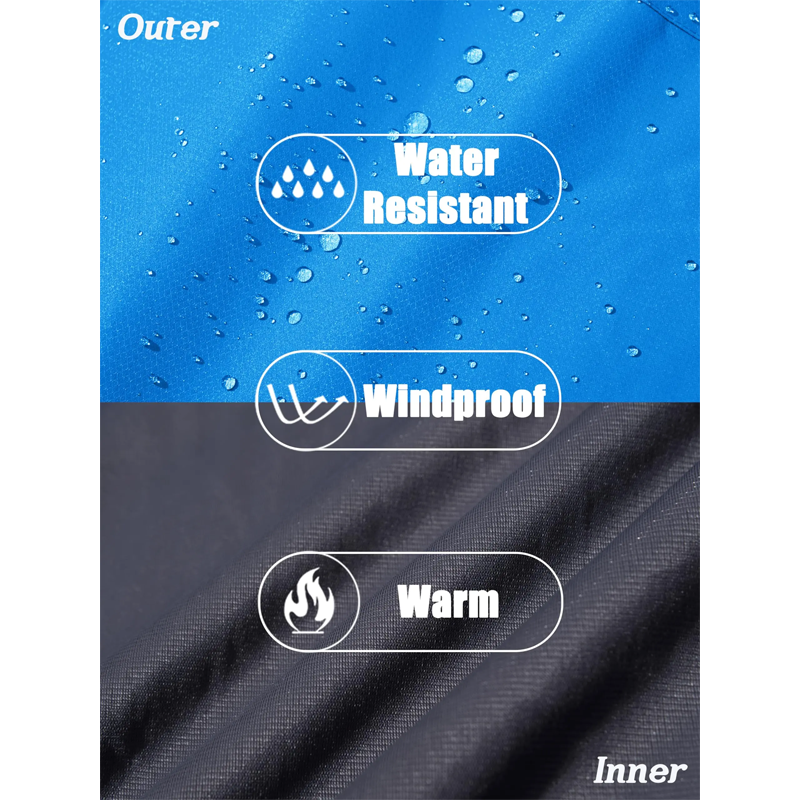 The North Face®Férfi vízálló és szélálló kabát kapucnival